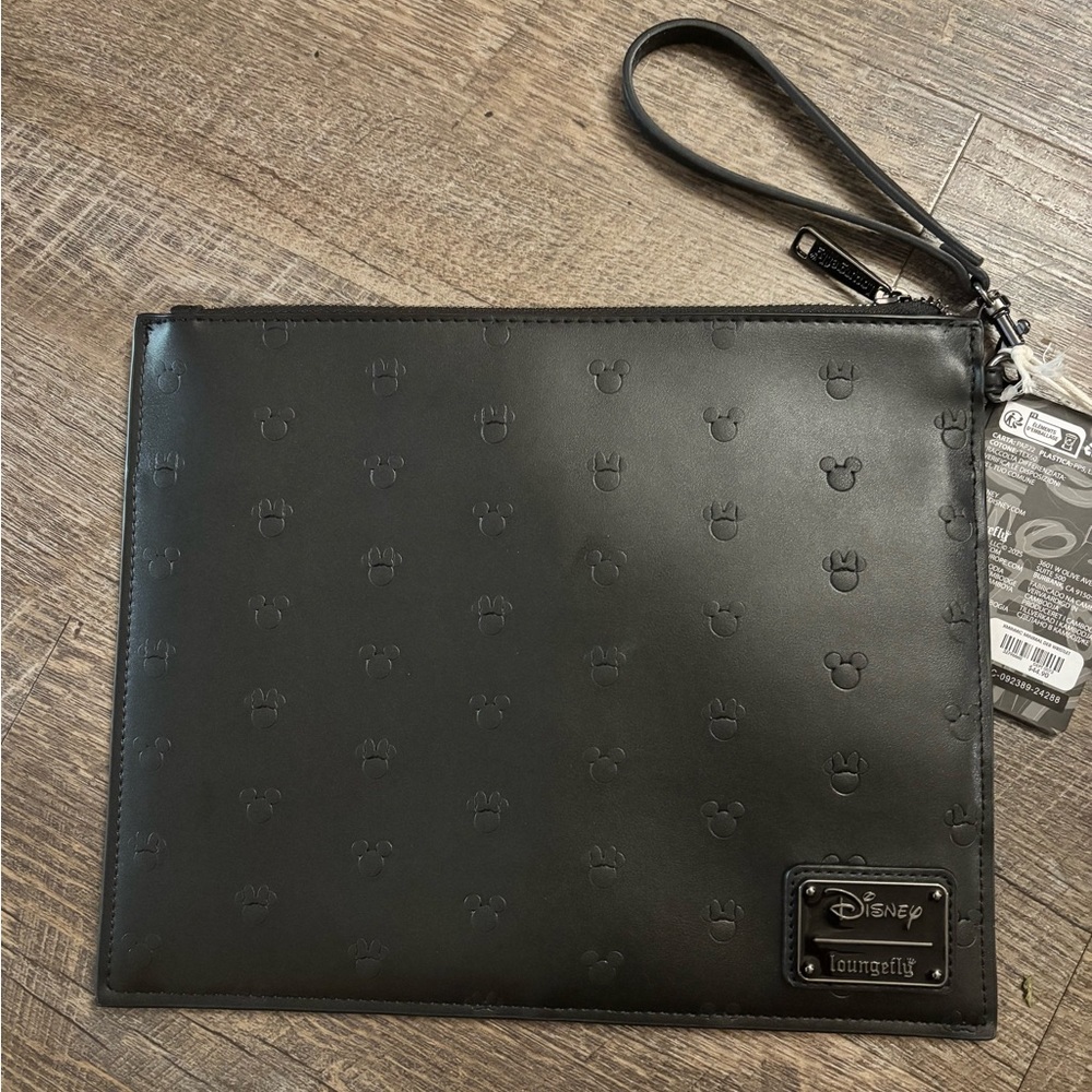 Loungefly Black Disney Clutch/Bag $40